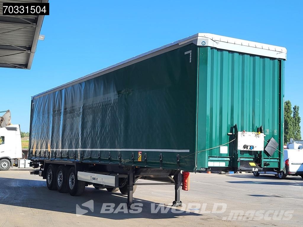 Krone SD Tailgate Lift Axle LBW Antivandlism Schuifzeilen