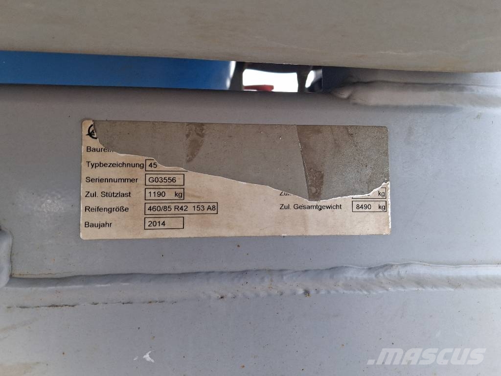 Lemken Primus 45 / 27  GPS الرشاشات