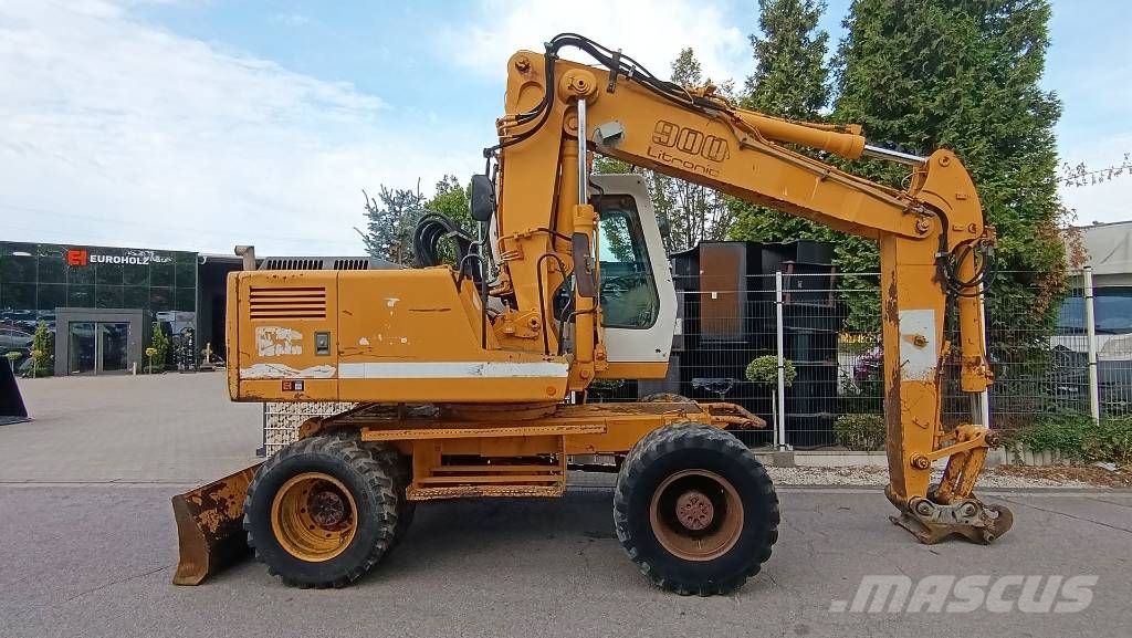 Liebherr A 900 Litronic Mobilbagger, Schnellwechsler SW48 Wheeled excavators