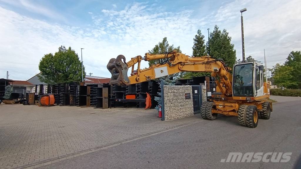 Liebherr A 900 Litronic Mobilbagger, Schnellwechsler SW48 Wheeled excavators