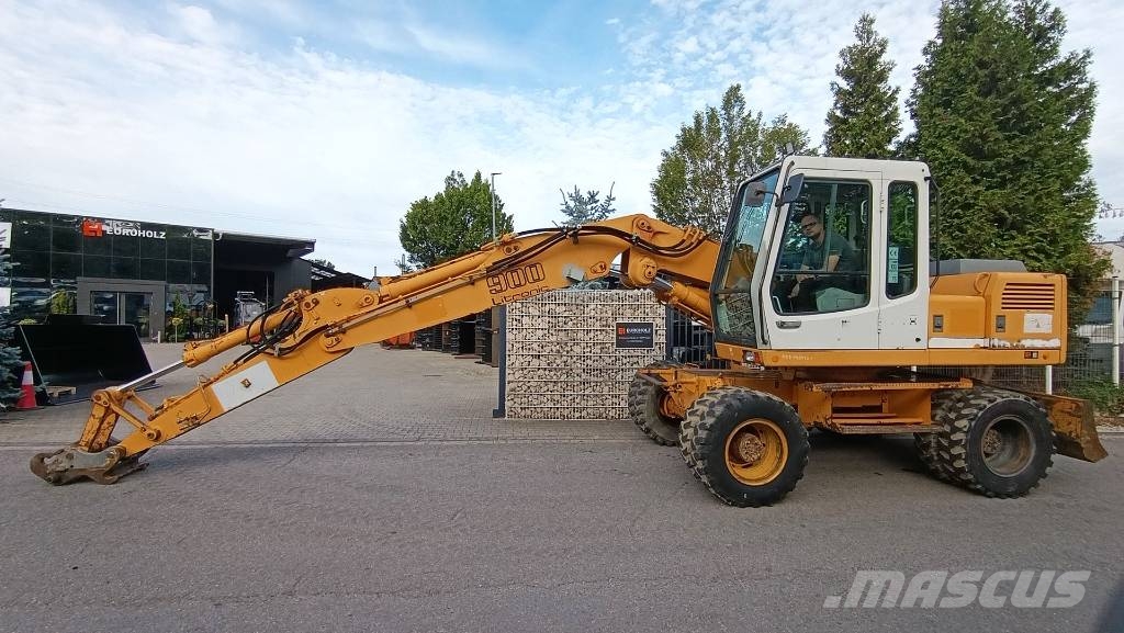 Liebherr A 900 Litronic Mobilbagger, Schnellwechsler SW48 Wheeled excavators
