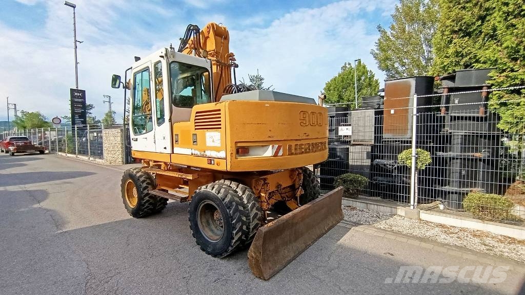 Liebherr A 900 Litronic Mobilbagger, Schnellwechsler SW48 Wheeled excavators