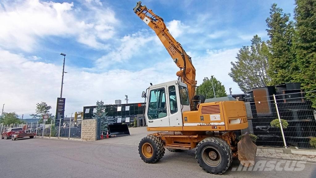 Liebherr A 900 Litronic Mobilbagger, Schnellwechsler SW48 Wheeled excavators