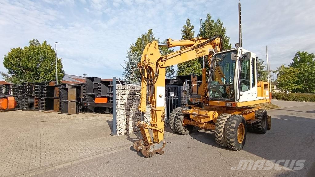 Liebherr A 900 Litronic Mobilbagger, Schnellwechsler SW48 Wheeled excavators