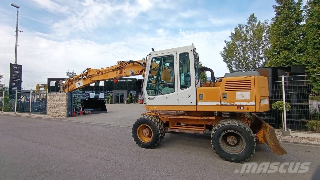Liebherr A 900 Litronic Mobilbagger, Schnellwechsler SW48 Wheeled excavators