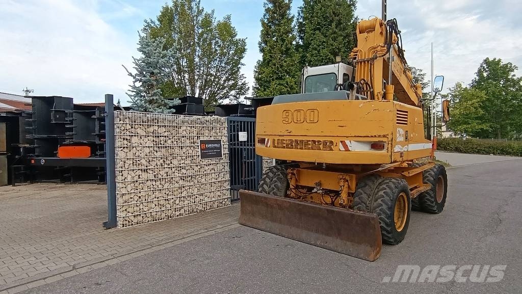 Liebherr A 900 Litronic Mobilbagger, Schnellwechsler SW48 Wheeled excavators