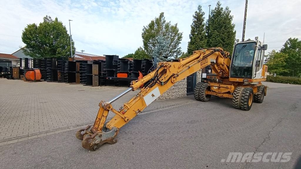 Liebherr A 900 Litronic Mobilbagger, Schnellwechsler SW48 Wheeled excavators