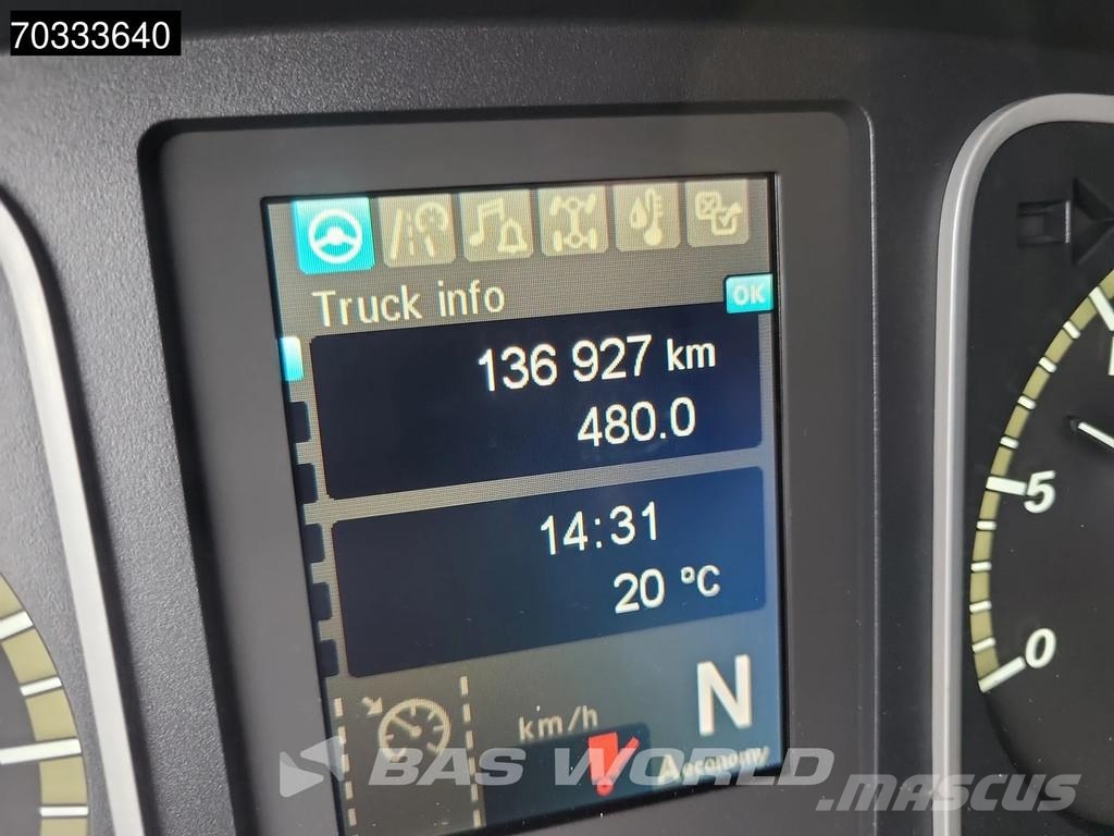 Mercedes-Benz Atego 816 4X2 8tonner 1000kg Ladebordwand Automati Umpikorikuorma-autot