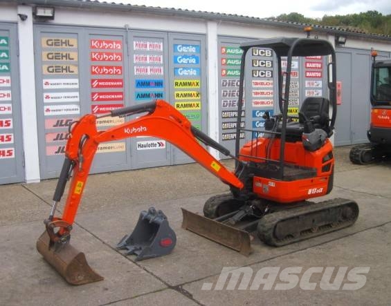 Kubota U17-3a * 2x Löffel * Mini kotrók < 7t