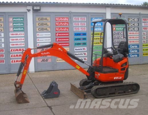 Kubota U17-3a * 2x Löffel * Mini kotrók < 7t