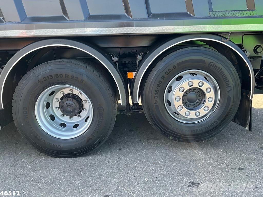 MAN TGS 26.360 Euro 6 Hiab 18 Tonmeter laadkraan Just شاحنات قلابة
