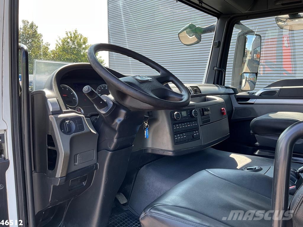 MAN TGS 26.360 Euro 6 Hiab 18 Tonmeter laadkraan Just شاحنات قلابة