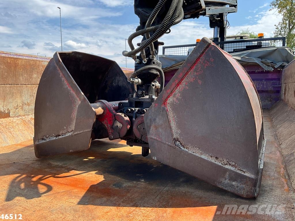 MAN TGS 26.360 Euro 6 Hiab 18 Tonmeter laadkraan Just شاحنات قلابة
