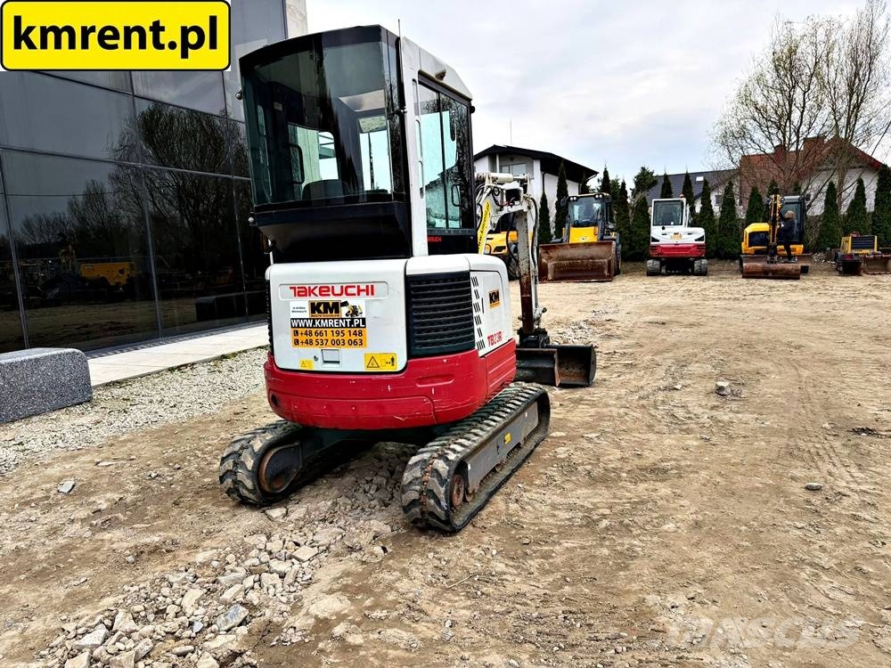 Takeuchi TB23R MINI KOPARKA | JCB 8025 8030 KUBOTA U27 CAT Εκσκαφάκι (διαβολάκι) < 7t