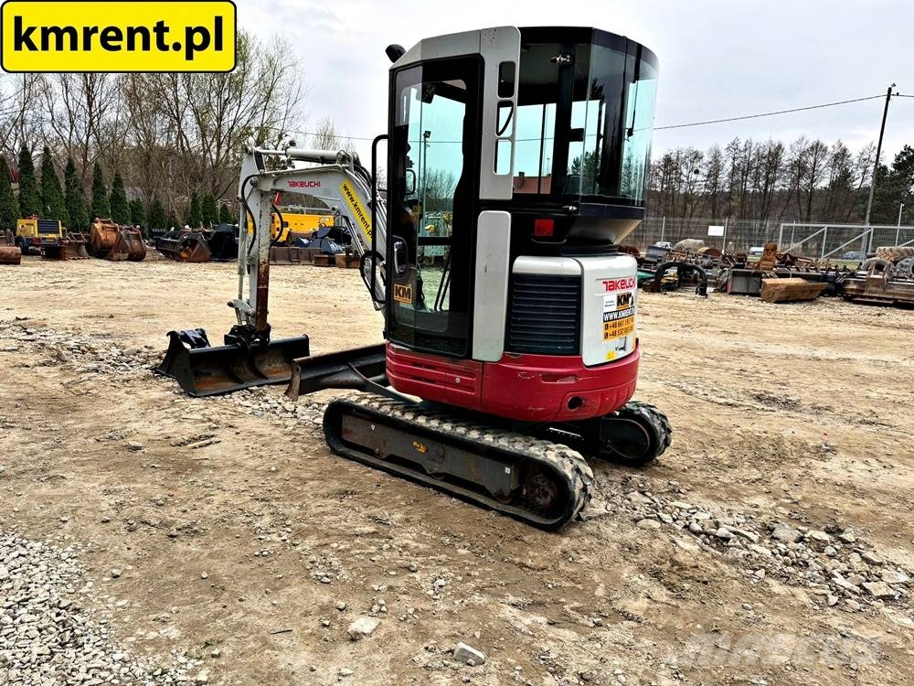 Takeuchi TB23R MINI KOPARKA | JCB 8025 8030 KUBOTA U27 CAT Εκσκαφάκι (διαβολάκι) < 7t