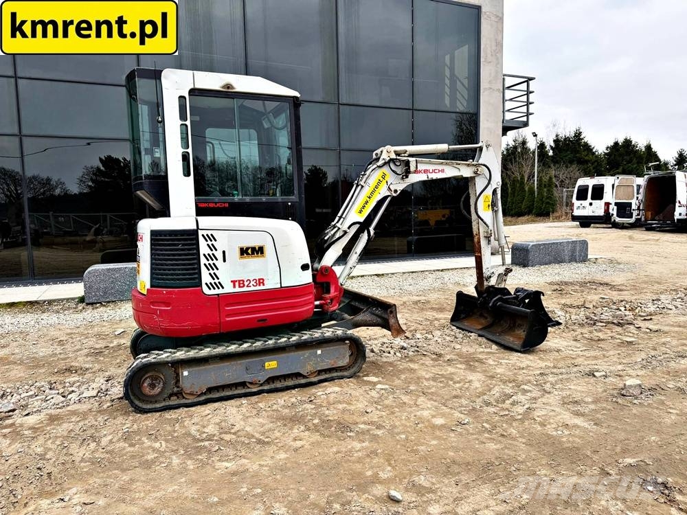 Takeuchi TB23R MINI KOPARKA | JCB 8025 8030 KUBOTA U27 CAT Εκσκαφάκι (διαβολάκι) < 7t