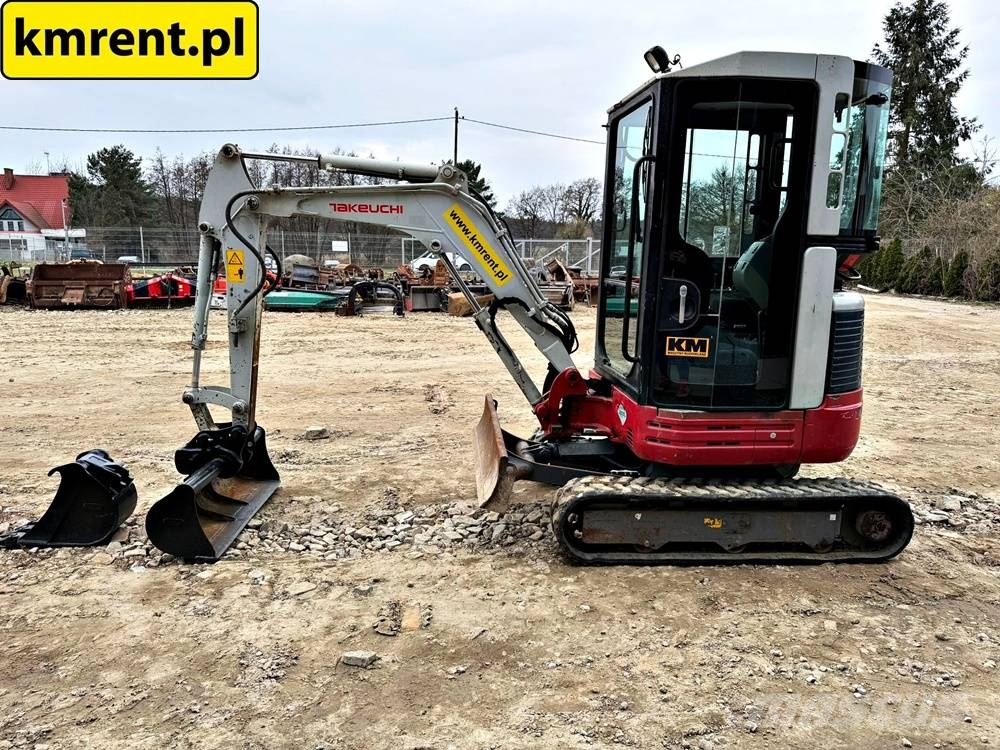 Takeuchi TB23R MINI KOPARKA | JCB 8025 8030 KUBOTA U27 CAT Εκσκαφάκι (διαβολάκι) < 7t