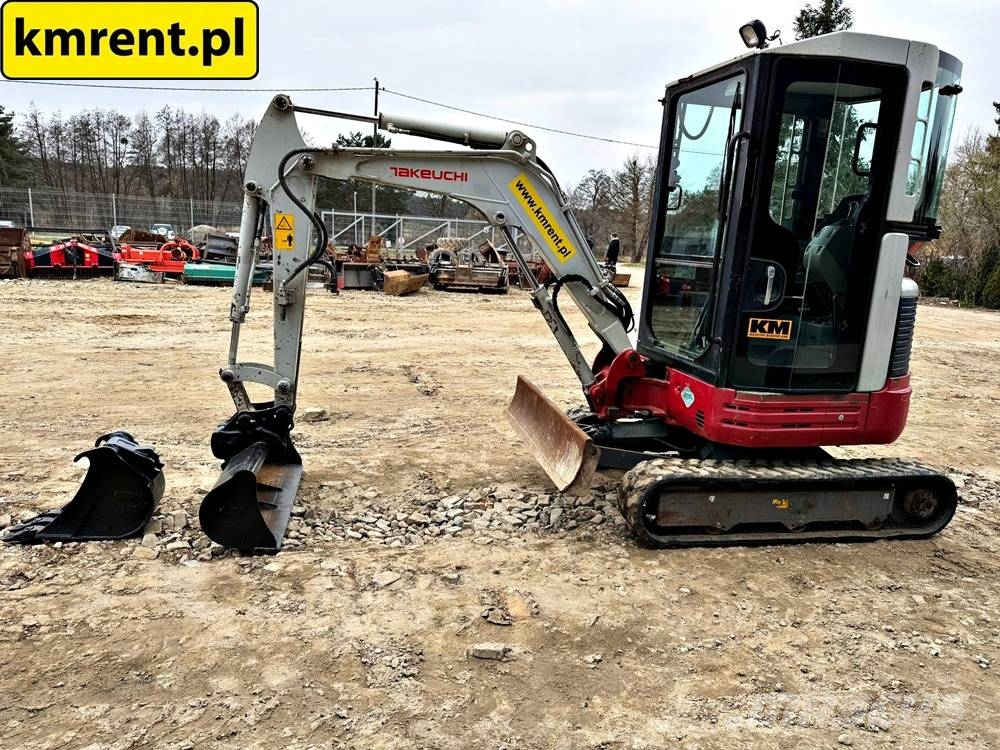 Takeuchi TB23R MINI KOPARKA | JCB 8025 8030 KUBOTA U27 CAT Εκσκαφάκι (διαβολάκι) < 7t