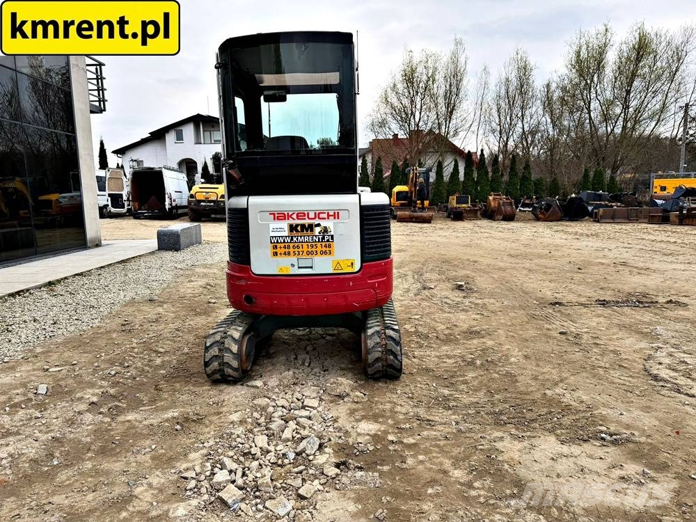 Takeuchi TB23R MINI KOPARKA | JCB 8025 8030 KUBOTA U27 CAT Εκσκαφάκι (διαβολάκι) < 7t