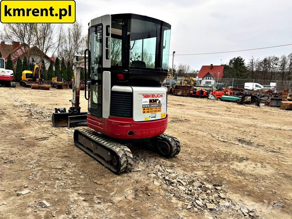 Takeuchi TB23R MINI KOPARKA | JCB 8025 8030 KUBOTA U27 CAT Εκσκαφάκι (διαβολάκι) < 7t