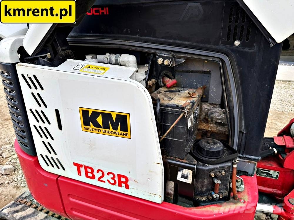 Takeuchi TB23R MINI KOPARKA | JCB 8025 8030 KUBOTA U27 CAT Εκσκαφάκι (διαβολάκι) < 7t