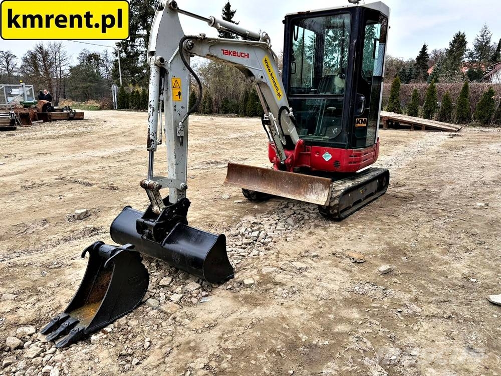 Takeuchi TB23R MINI KOPARKA | JCB 8025 8030 KUBOTA U27 CAT Εκσκαφάκι (διαβολάκι) < 7t