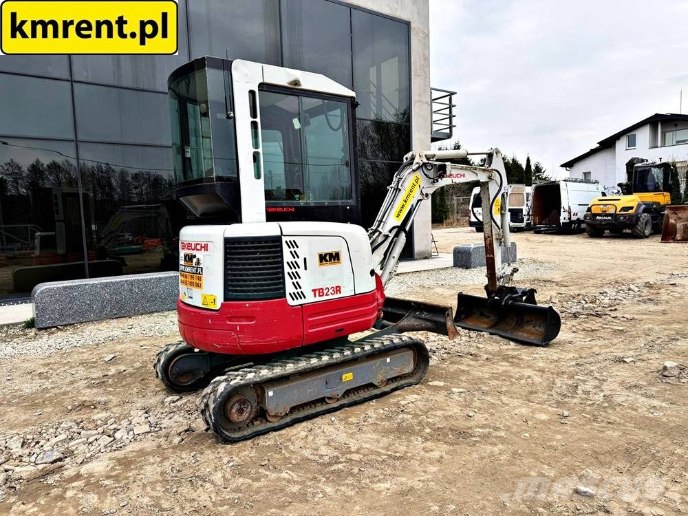 Takeuchi TB23R MINI KOPARKA | JCB 8025 8030 KUBOTA U27 CAT Εκσκαφάκι (διαβολάκι) < 7t