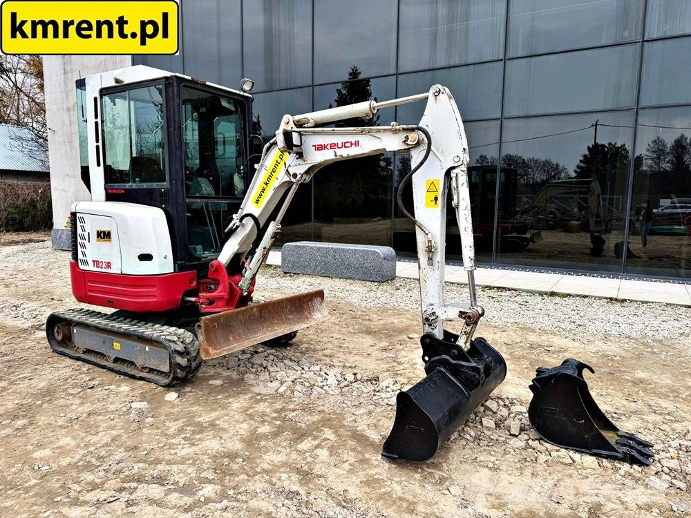 Takeuchi TB23R MINI KOPARKA | JCB 8025 8030 KUBOTA U27 CAT Εκσκαφάκι (διαβολάκι) < 7t