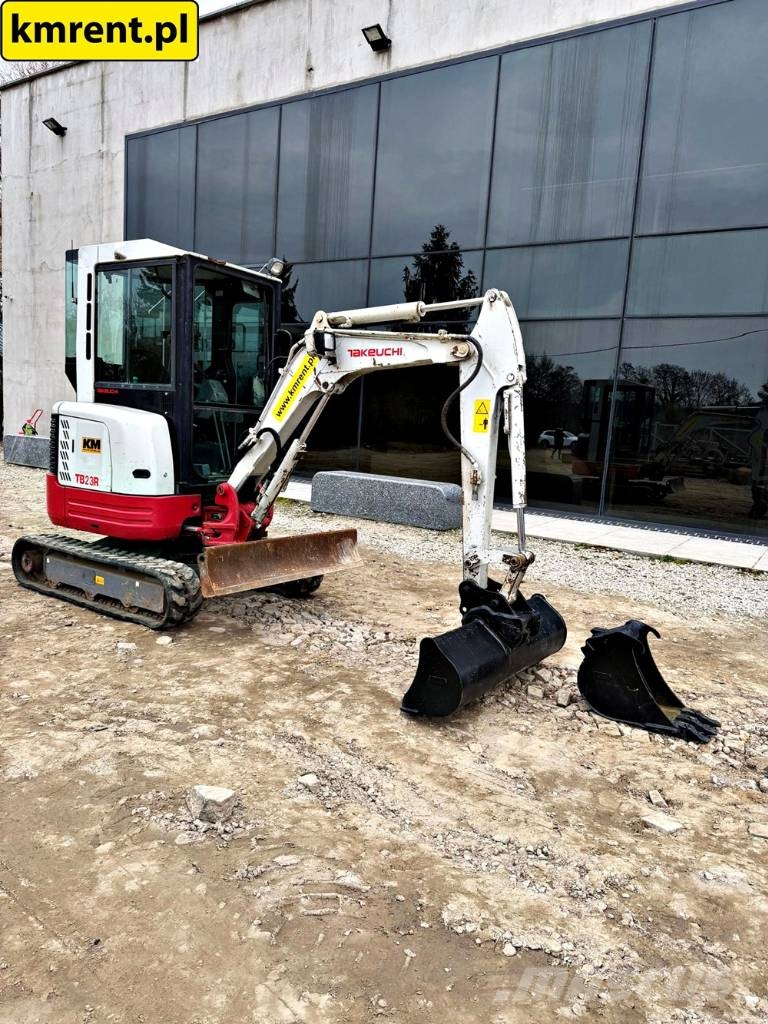 Takeuchi TB23R MINI KOPARKA | JCB 8025 8030 KUBOTA U27 CAT Εκσκαφάκι (διαβολάκι) < 7t