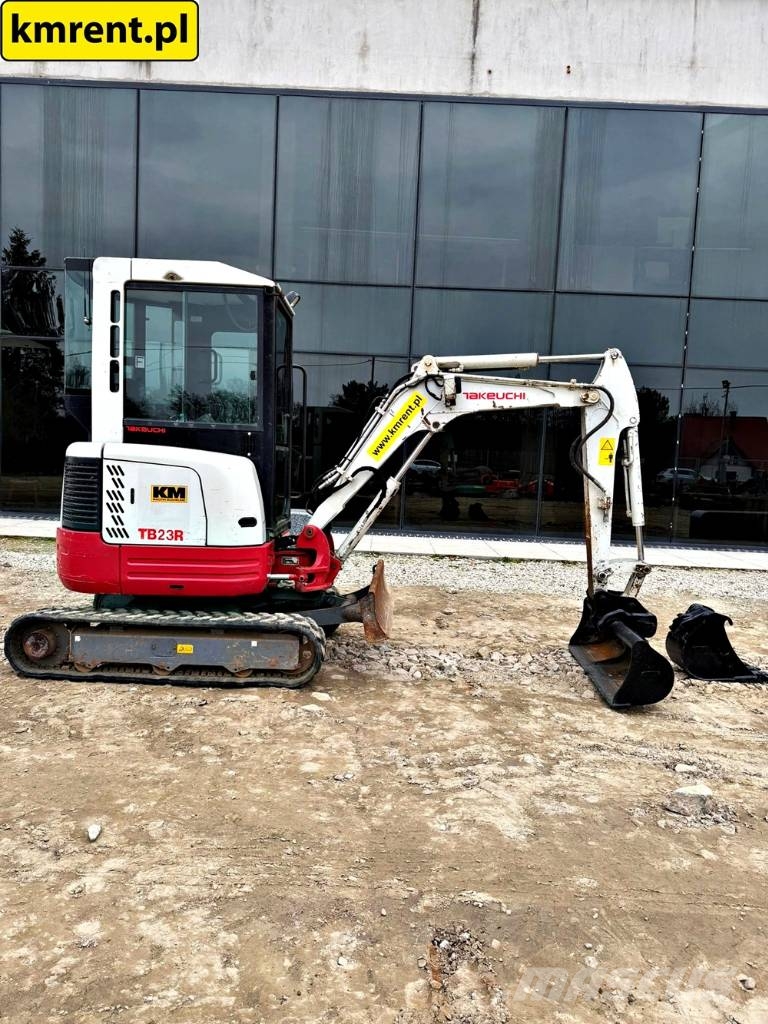 Takeuchi TB23R MINI KOPARKA | JCB 8025 8030 KUBOTA U27 CAT Εκσκαφάκι (διαβολάκι) < 7t