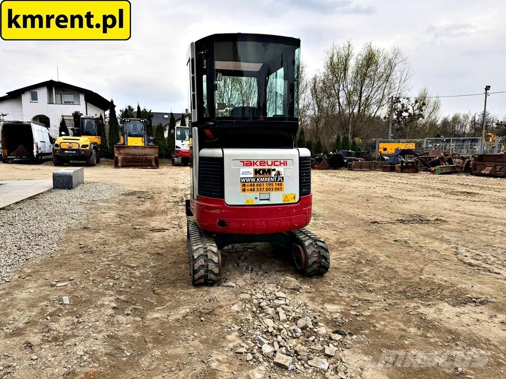 Takeuchi TB23R MINI KOPARKA | JCB 8025 8030 KUBOTA U27 CAT Εκσκαφάκι (διαβολάκι) < 7t