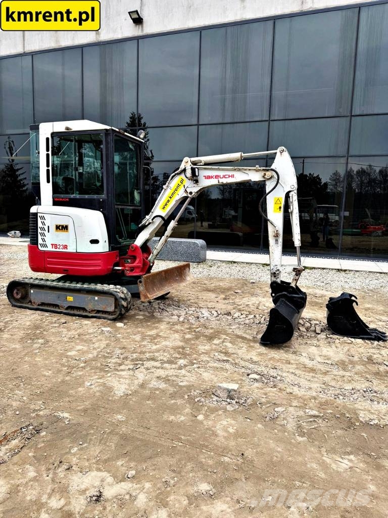 Takeuchi TB23R MINI KOPARKA | JCB 8025 8030 KUBOTA U27 CAT Εκσκαφάκι (διαβολάκι) < 7t