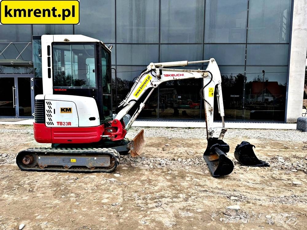 Takeuchi TB23R MINI KOPARKA | JCB 8025 8030 KUBOTA U27 CAT Εκσκαφάκι (διαβολάκι) < 7t