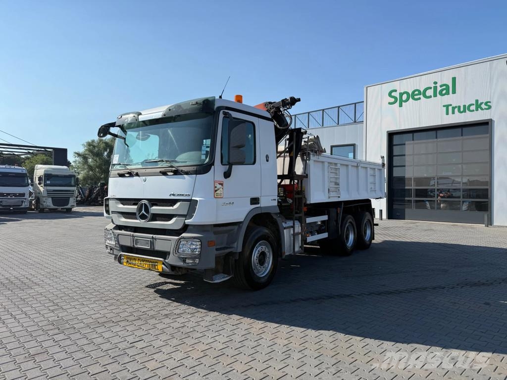 Mercedes-Benz Actros 3344 6x4 / EPS / Euro 5 / Palfinger PK 1650 自卸式货车