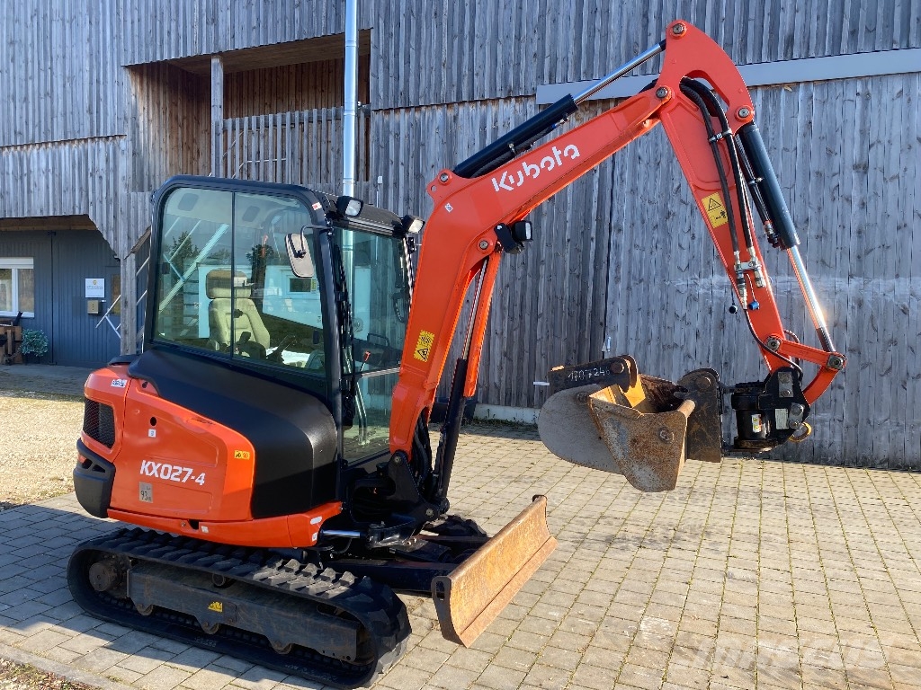 Kubota KX 027-4 Mini ekskavatori < 7 t