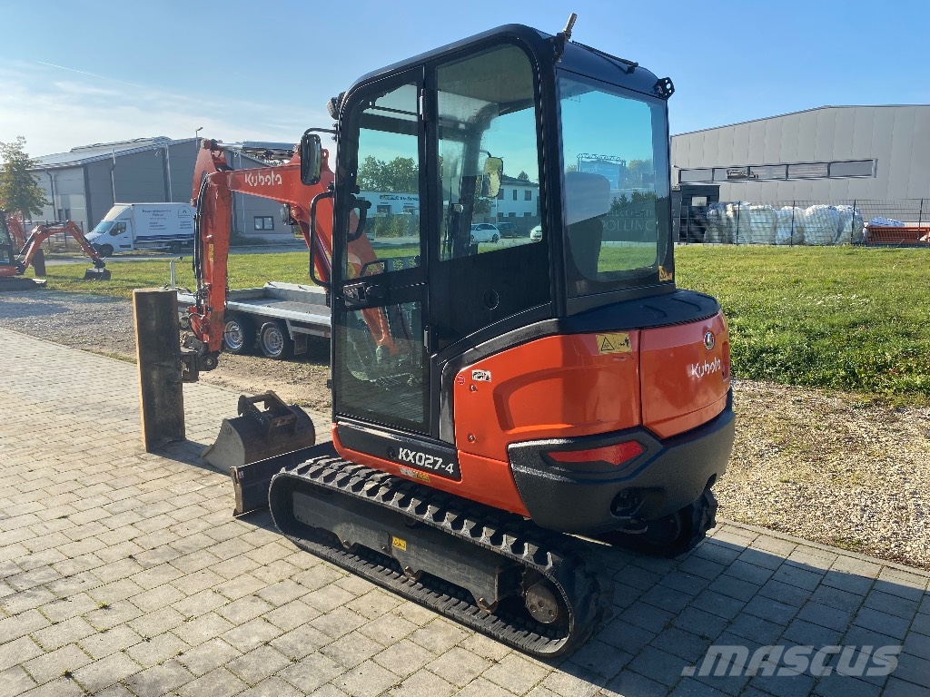 Kubota KX 027-4 Mini ekskavatori < 7 t