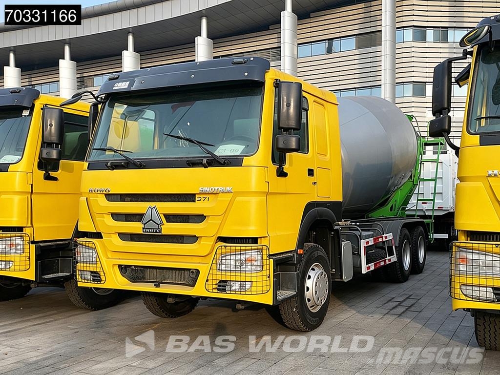 Sinotruk HOWO 371 6X4 Refurbished! Full Steel 12m3 mixer Ma Betonmixers en pompen