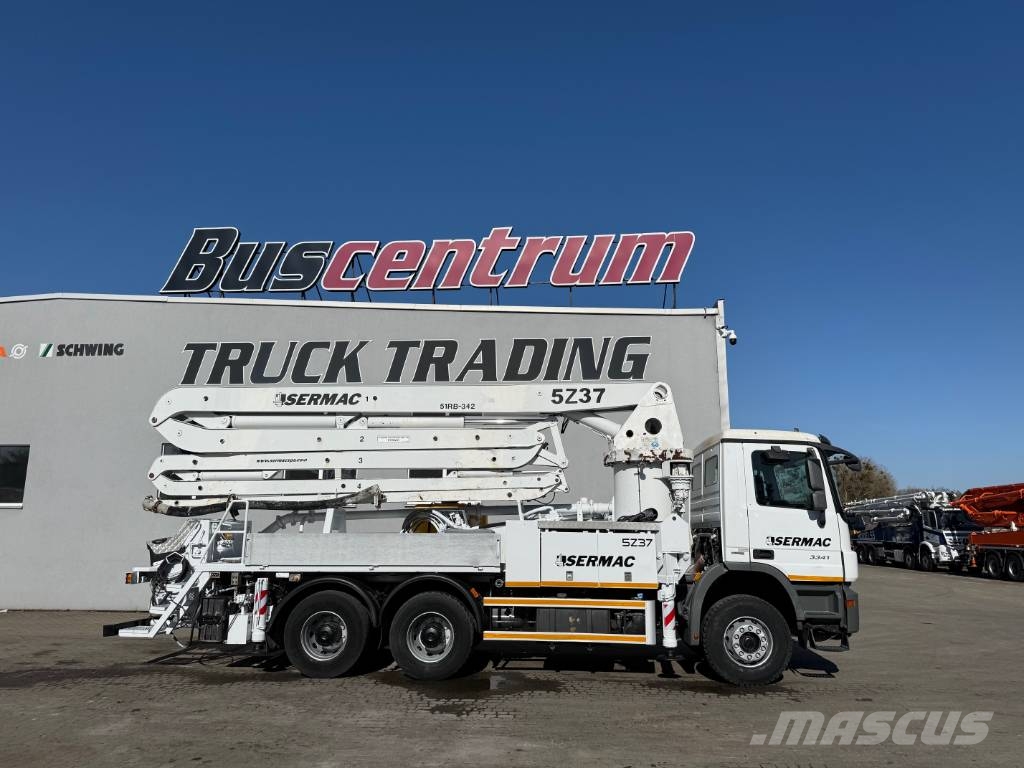 Mercedes-Benz Actros 3341 Sermac 35-5 m 5Z35 Betonpomptrucks