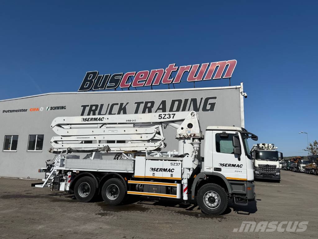 Mercedes-Benz Actros 3341 Sermac 35-5 m 5Z35 Betonpomptrucks
