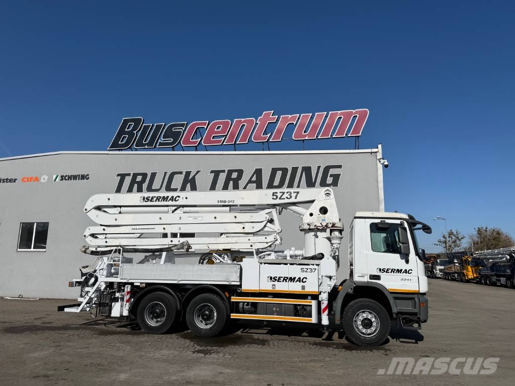 Mercedes-Benz Actros 3341 Sermac 35-5 m 5Z35 Betonpomptrucks