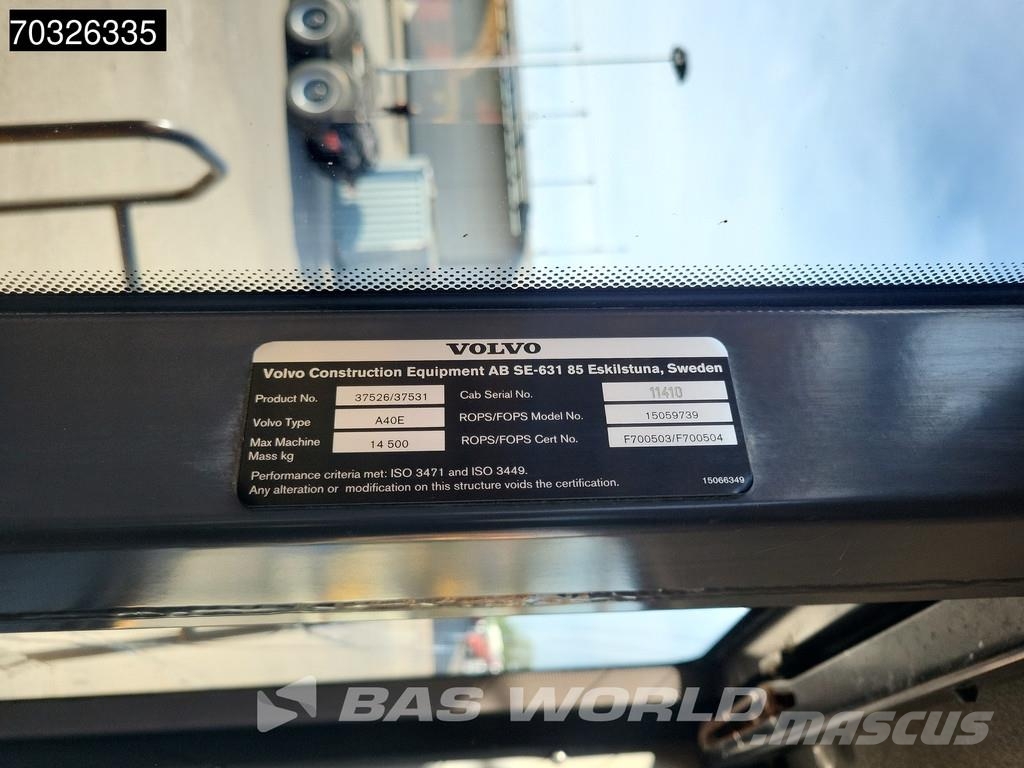 Volvo A40 E Csuklósdömperek