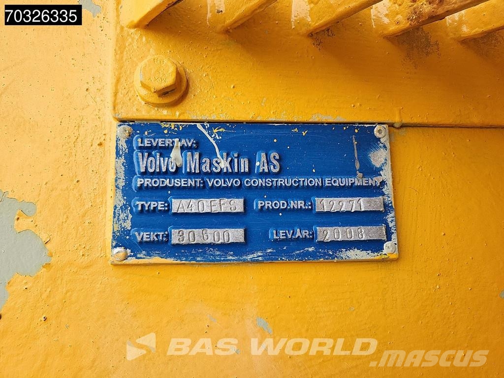 Volvo A40 E Csuklósdömperek