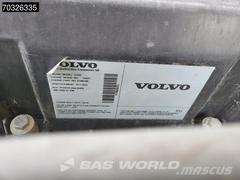 Volvo A40 E Csuklósdömperek