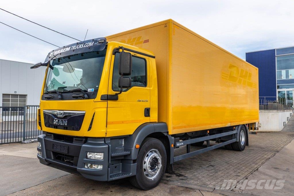 MAN TGM 18.250 BL + DHOLLANDIA 2T. Camiones caja cerrada