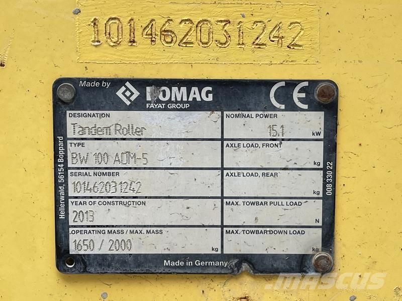 Bomag BW 100 ADM-5 Overige walsen