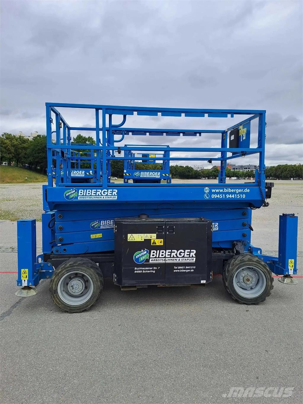 Genie GS 3369 RT Žirkliniai keltuvai