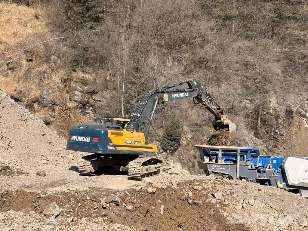 Hyundai HX 300 AL Rupsgraafmachines