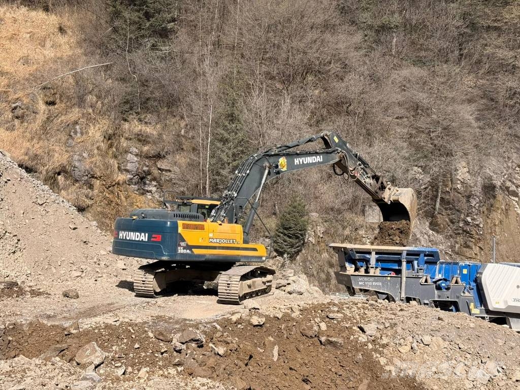 Hyundai HX 300 AL Rupsgraafmachines