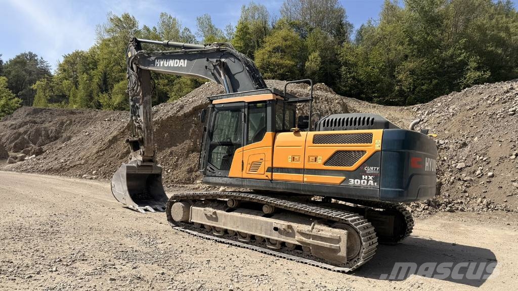 Hyundai HX 300 AL Rupsgraafmachines