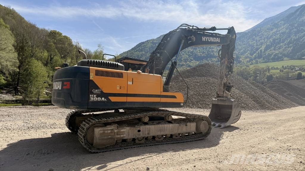 Hyundai HX 300 AL Rupsgraafmachines